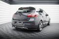 Maxton Design Street+ Mittlerer Diffusor RACE passend für Renault Megane GT MK3 Facelift schwarz Hochglanz