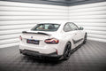 Maxton Design Heck Ansatz Flaps Diffusor V.2 + Flaps passend für BMW 2 Coupe M-Paket G42