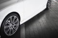 Maxton Design Street+ Seitenschweller Leisten V.2 passend für Audi RS7 C7 schwarz Hochglanz