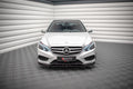 Maxton Design Street+ Spoilerlippe Front Ansatz V.1 passend für Mercedes-Benz E AMG-Line Limousine W212 Facelift schwarz Hochglanz