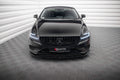 Maxton Design Street+ Spoilerlippe Front Ansatz passend für Mercedes-Benz CLS C218 Facelift schwarz Hochglanz