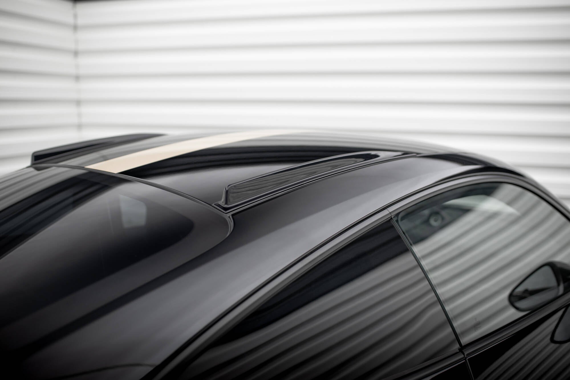 Maxton Design Kurze Dachschienen Porsche 911 992 GT3 schwarz Hochglanz für Porsche 911 992