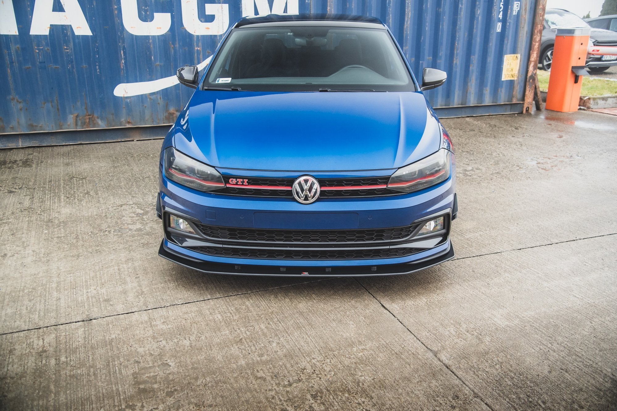 Maxton Design Street Pro Street+ Spoilerlippe Front Ansatz passend für VW Polo GTI Mk6