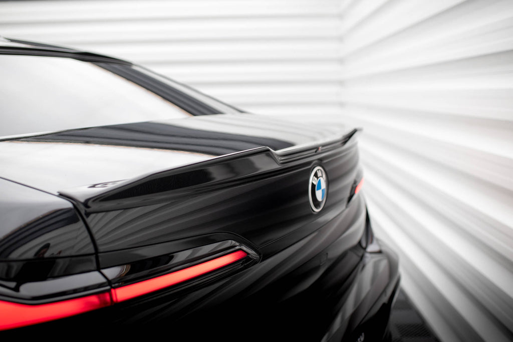 Maxton Design Spoiler CAP 3D passend für BMW 7 G70 schwarz Hochglanz