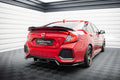 Maxton Design Spoiler CAP 3D passend für Honda Civic SI Mk10 schwarz Hochglanz