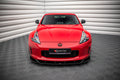 Maxton Design Street+ Spoilerlippe Front Ansatz V.2 passend für Nissan 370Z Facelift schwarz Hochglanz