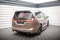 Maxton Design Street+ Mittlerer Diffusor RACE passend für Chrysler Pacifica Mk2 schwarz Hochglanz