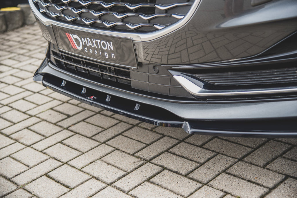 Maxton Design Front Ansatz für Ford S-Max Mk2 Facelift schwarz matt
