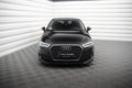 Maxton Design Street+ Spoilerlippe Front Ansatz V.2 passend für Audi A3 Sportback 8V Facelift schwarz Hochglanz
