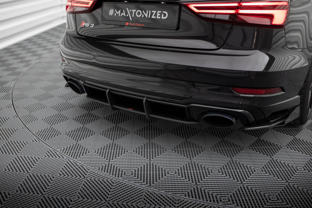 Maxton Design Street Pro Heckschürze V.1 passend für Audi RS3 Limousine 8V Facelift