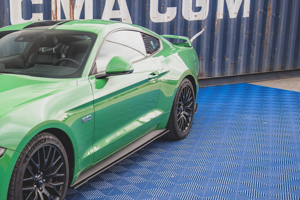 Maxton Design Street Pro Heck Ansatz Flaps Diffusor V.1 passend für Ford Mustang GT Mk6 Facelift