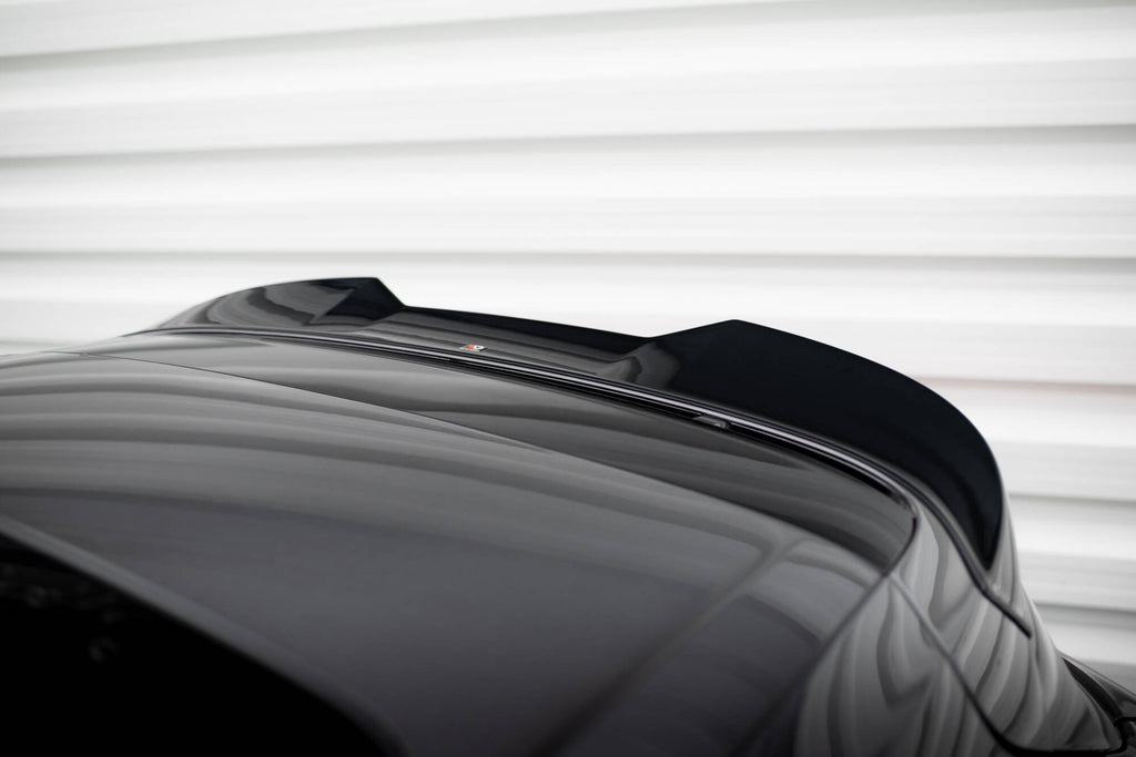 Maxton Design Spoiler CAP 3D passend für Porsche Cayenne SUV Mk3 Facelift schwarz Hochglanz