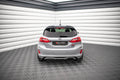 Maxton Design Heck Ansatz Flaps Diffusor V.1 passend für Ford Fiesta ST Mk8 schwarz Hochglanz