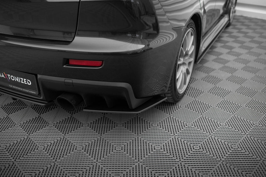Maxton Design Street Pro Heck Ansatz Flaps Diffusor passend für Mitsubishi Lancer EVO X