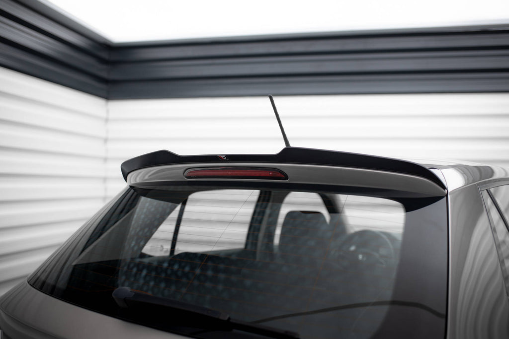 Maxton Design Spoiler CAP passend für Skoda Fabia Hatchback Mk3 schwarz Hochglanz