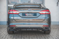 Maxton Design Diffusor Heck Ansatz für Ford Mondeo Vignale Mk5 Facelift Carbon Look