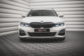 Maxton Design Street+ Spoilerlippe Front Ansatz V.4 passend für BMW 3er G20 / G21 M-Paket schwarz Hochglanz