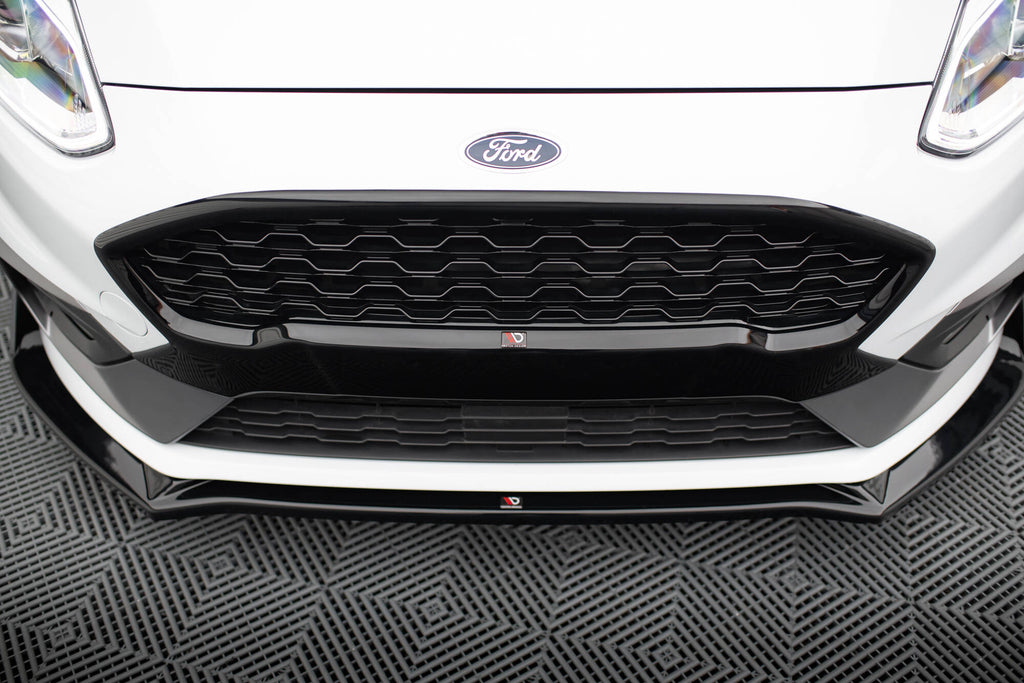 Maxton Design Front Grill Ford Fiesta ST / ST-Line Mk8 schwarz Hochglanz für Ford Fiesta ST