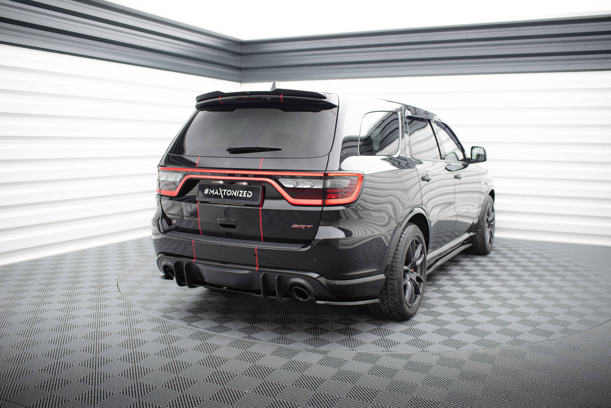 Maxton Design Street Pro Heckschürze passend für Dodge Durango SRT Mk3