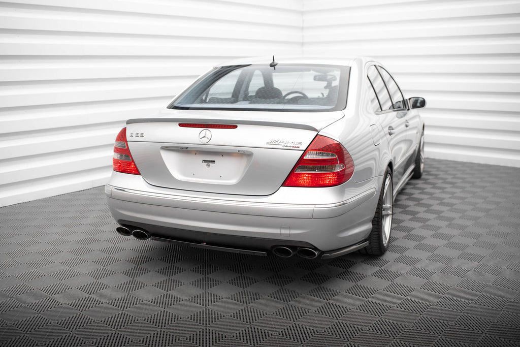 Maxton Design Heckansatz Mercedes-Benz E 55 AMG W211 schwarz Hochglanz für Mercedes-Benz E Klasse W211