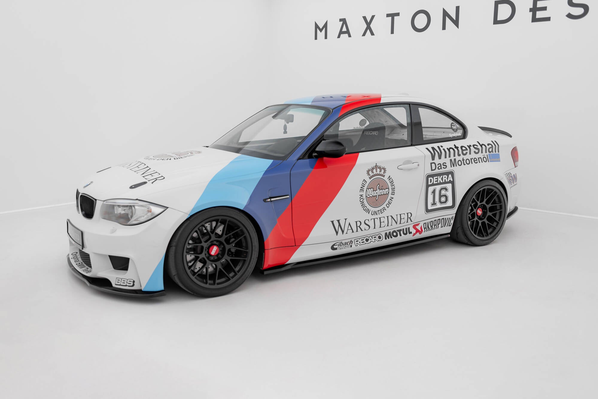 Maxton Design Street+ Seitenschweller Leisten passend für BMW 1er M Coupe E82 schwarz Hochglanz