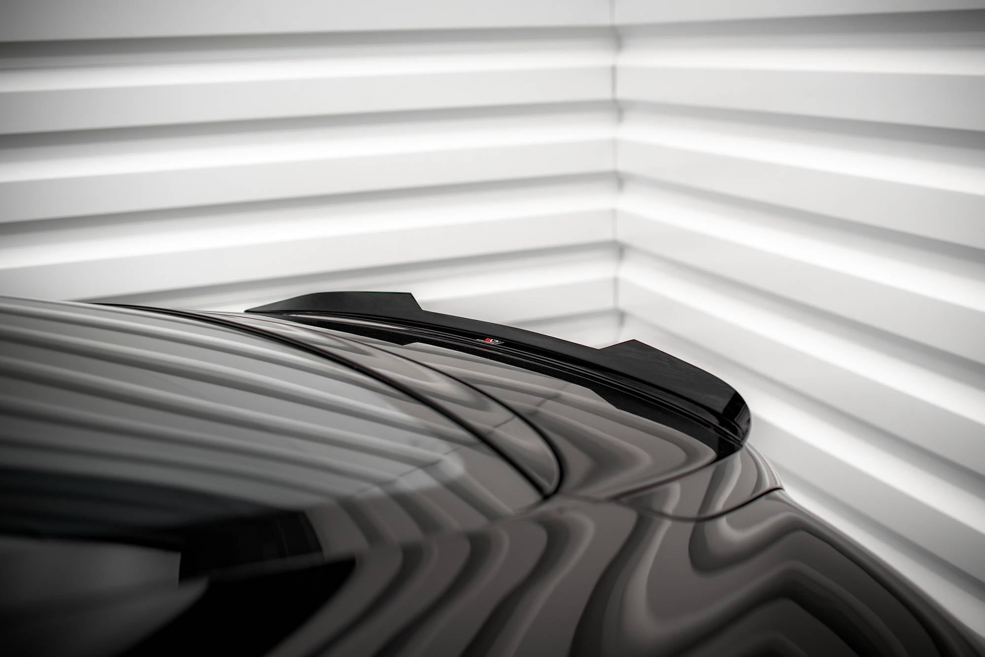 Maxton Design Spoiler CAP passend für Bentley Continental GT V8 S Mk2 schwarz Hochglanz