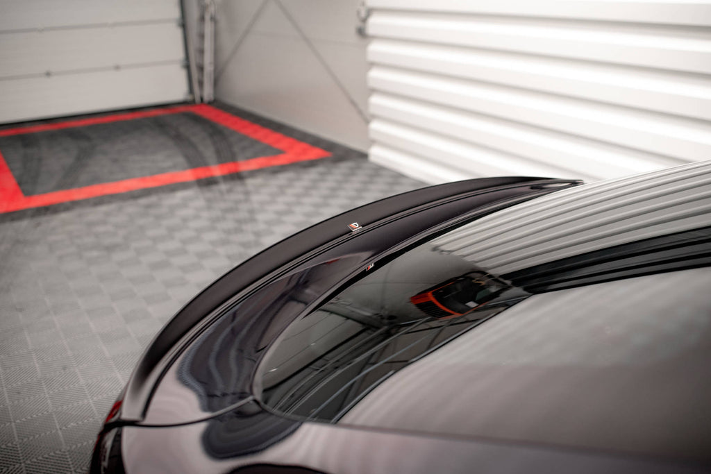 Maxton Design 3D Spoiler CAP V.2 passend für BMW X6 F16 M-Paket / X6 M F86 schwarz Hochglanz