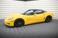 Maxton Design Street+ Seitenschweller Leisten passend für Chevrolet Corvette C6 schwarz Hochglanz