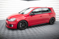 Maxton Design Robuste Racing Street+ Seitenschweller Leisten passend für VW Golf GTI Mk6