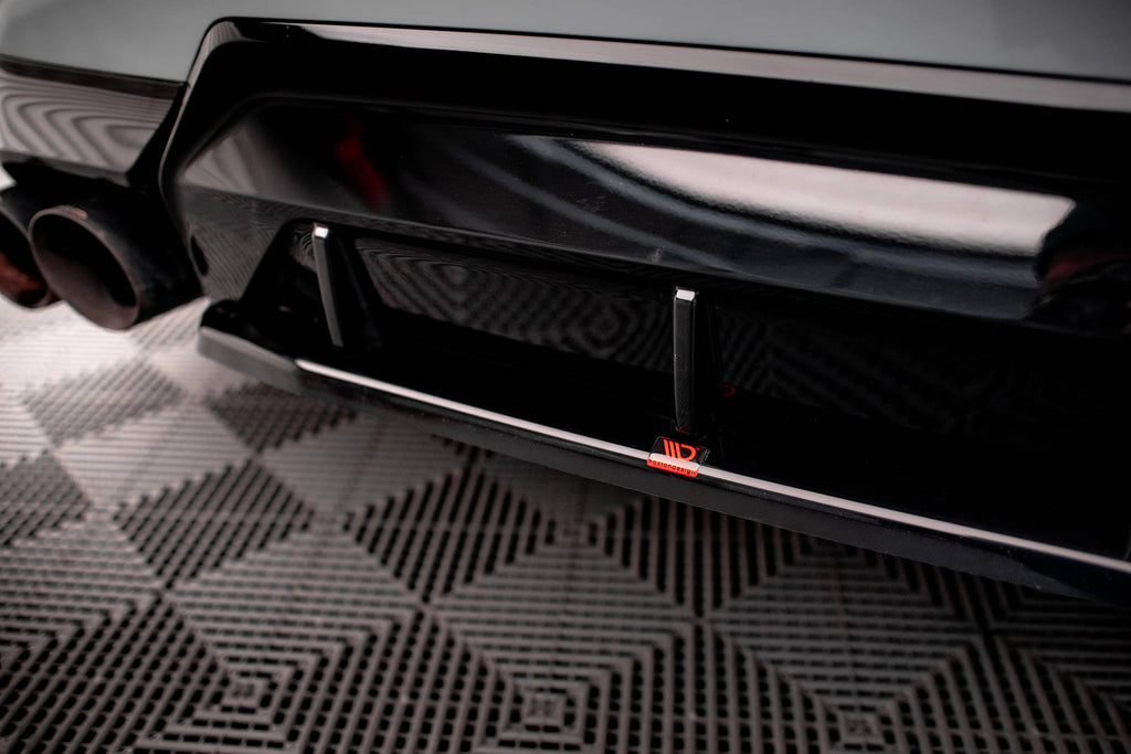 Maxton Design Heckansatz BMW 2 Coupe M240i G42 schwarz Hochglanz für BMW 2er G42