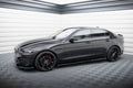 Maxton Design Street+ Seitenschweller Leisten passend für Jaguar XE X760 Facelift schwarz Hochglanz