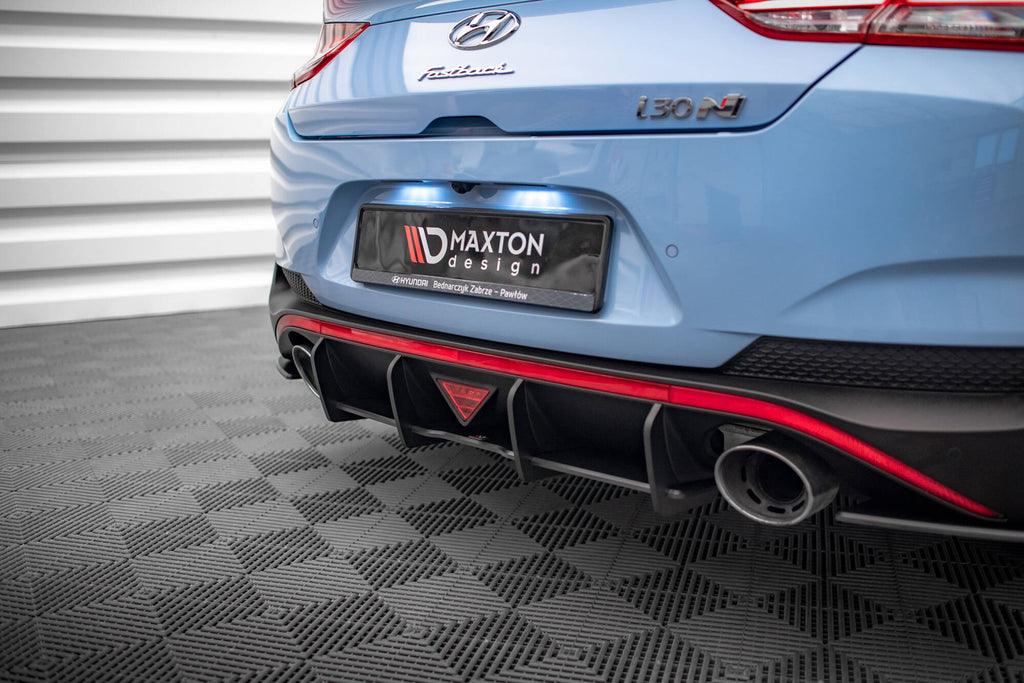 Maxton Design Street Pro Heckschürze passend für Hyundai I30 N Fastback Mk3 Facelift