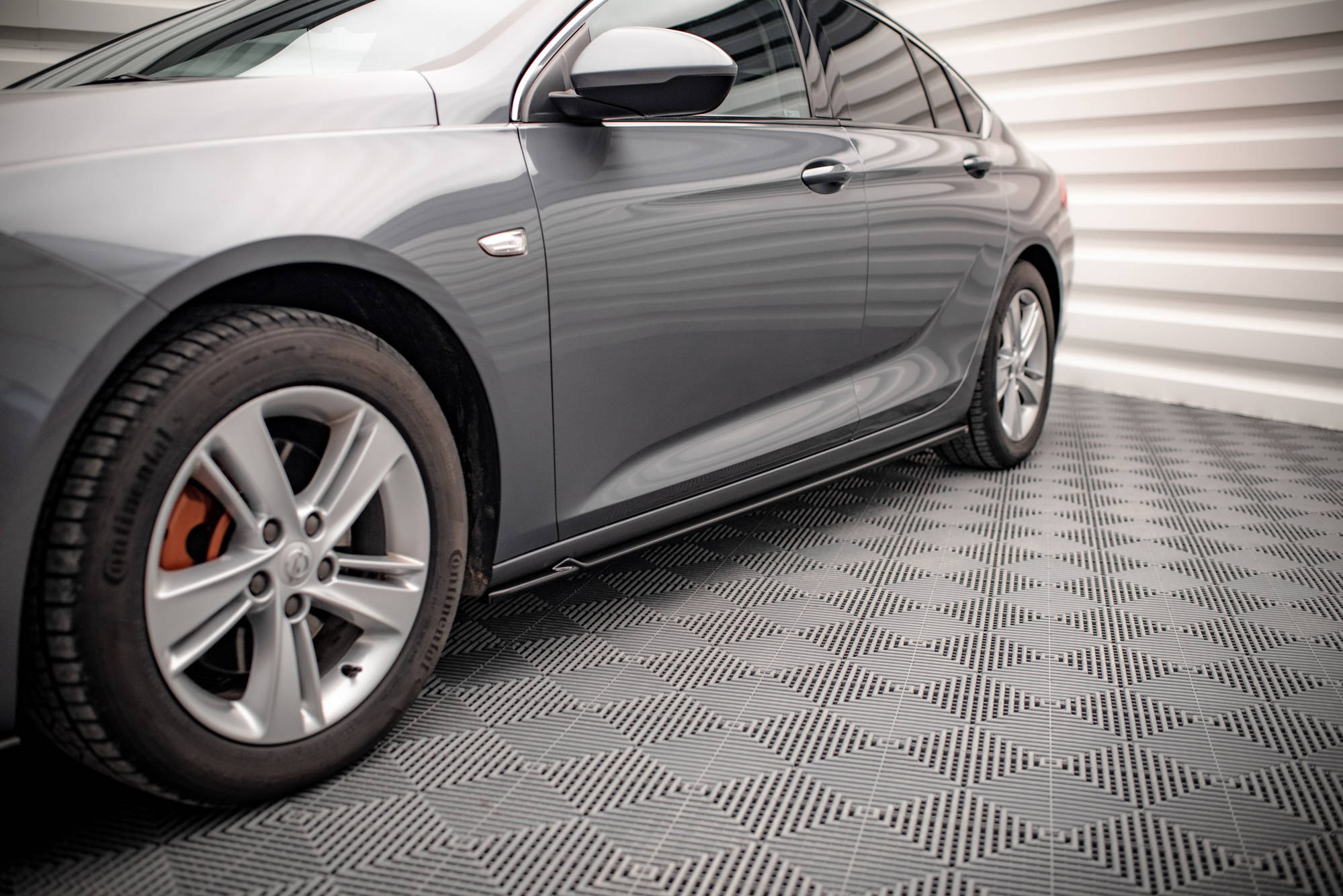 Maxton Design Street+ Seitenschweller Leisten passend für Opel Insignia Mk2 schwarz Hochglanz