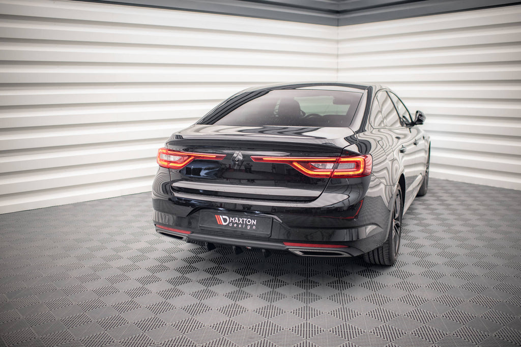 Maxton Design Diffusor Heck Ansatz passend für Renault Talisman schwarz Hochglanz