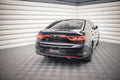 Maxton Design Diffusor Heck Ansatz passend für Renault Talisman schwarz Hochglanz