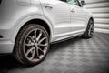 Maxton Design Street+ Seitenschweller Leisten passend für Audi Q3 Sport 8U Facelift schwarz Hochglanz