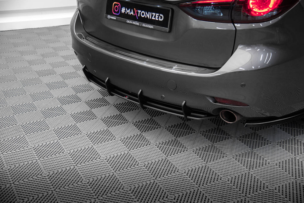 Maxton Design Street Pro Heckschürze passend für Mazda 6 Kombi Mk3 Facelift