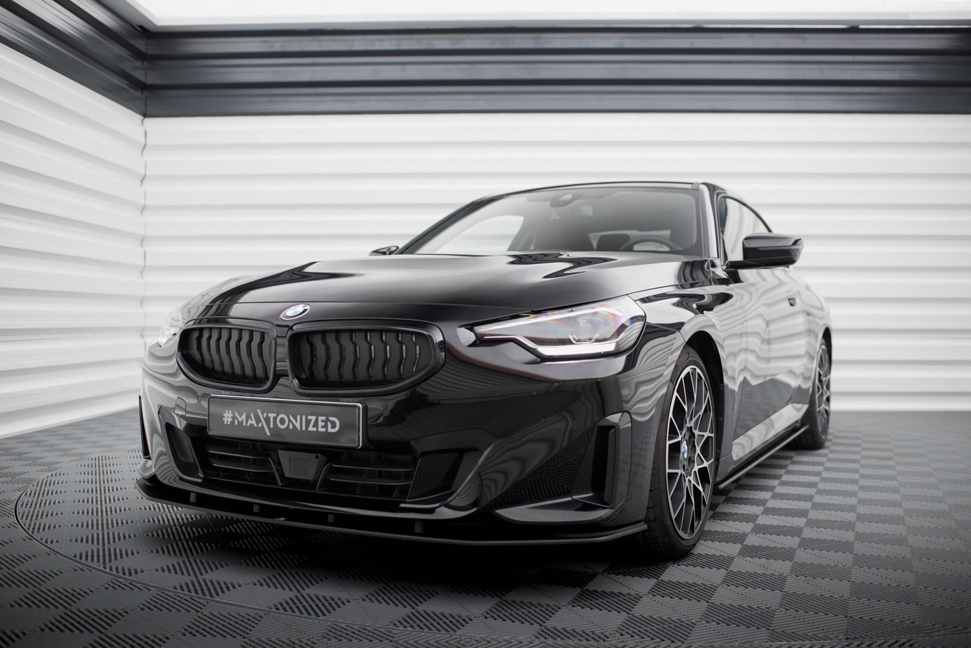 Maxton Design Street Pro Street+ Spoilerlippe Front Ansatz passend für BMW 2 Coupe G42