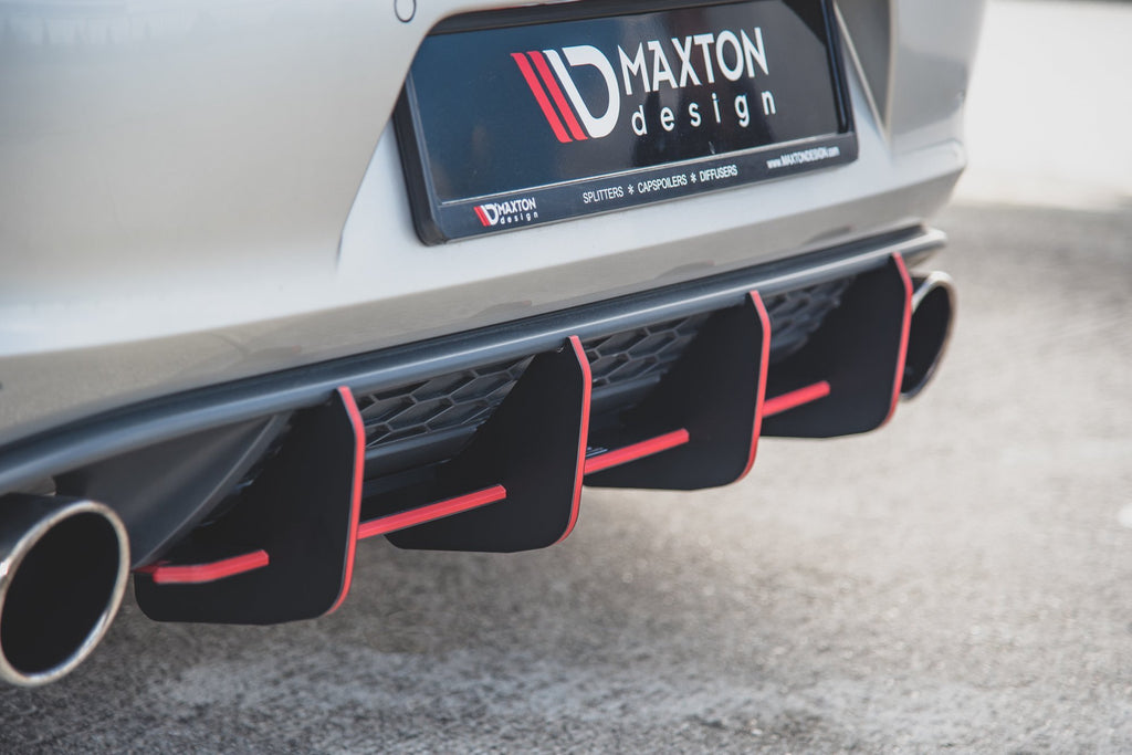 Maxton Design Street Pro Heckschürze V.1 passend für VW Golf 7 GTI