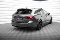 Maxton Design Heckansatz Mazda 6 Kombi Mk3 Facelift schwarz Hochglanz für Mazda 6 Mk3 Facelift 2