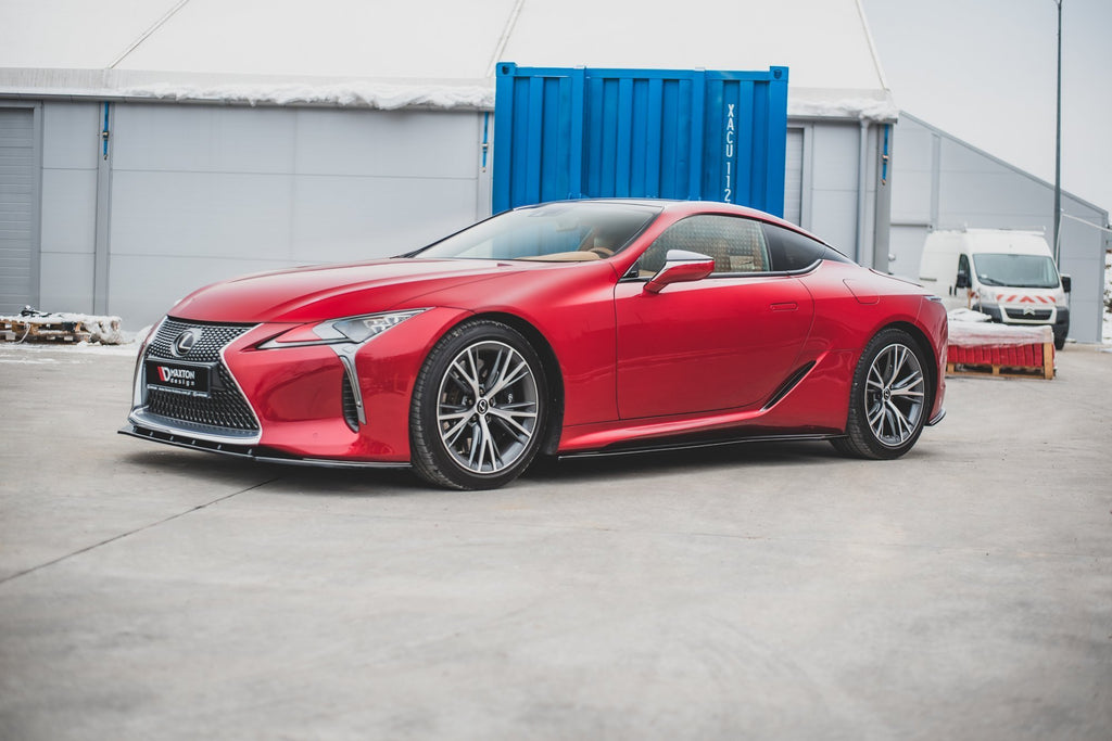 Maxton Design Seitenschweller Ansatz für Lexus LC 500 Carbon Look