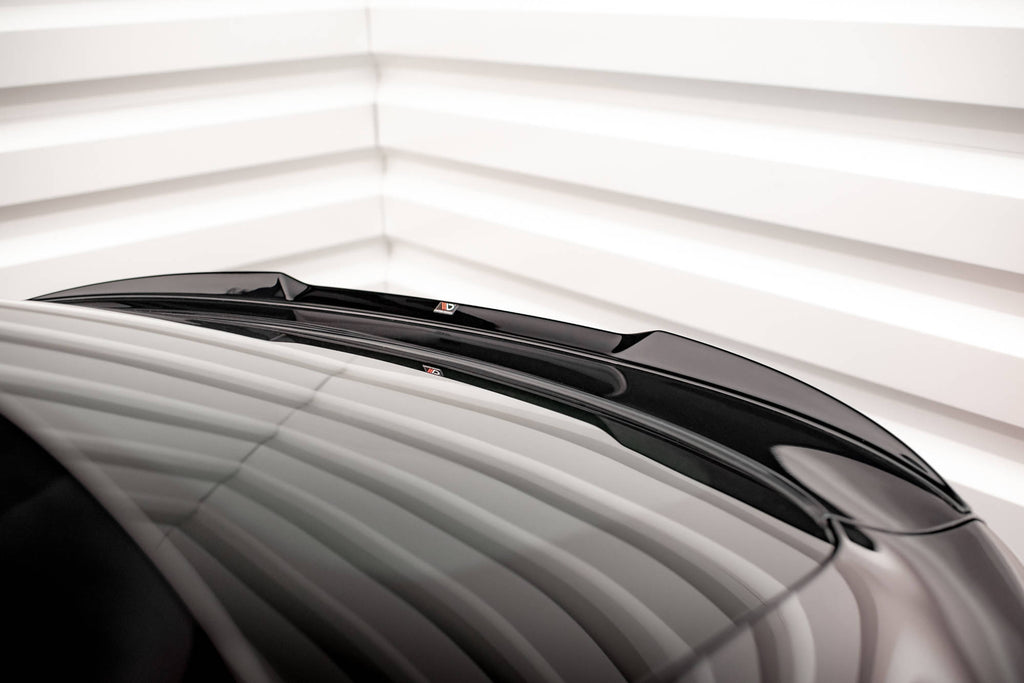 Maxton Design Spoiler CAP 3D passend für V.1 BMW X6 F16 M-Paket / X6 M F86 schwarz Hochglanz