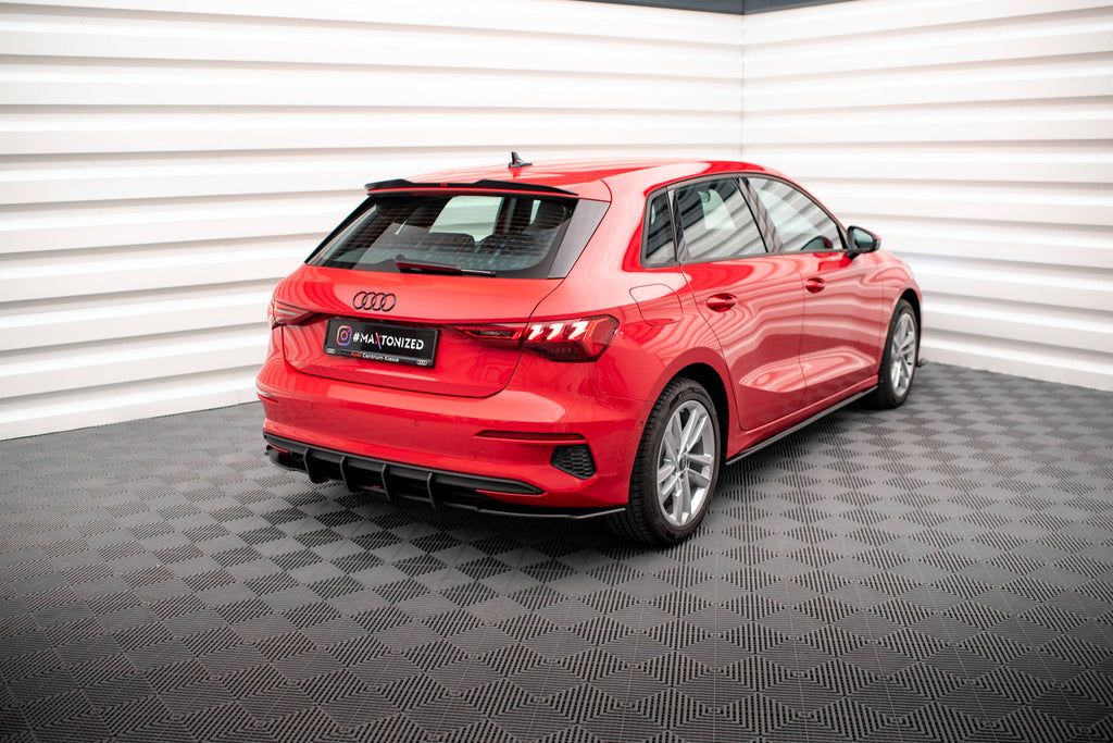 Maxton Design Street Pro Heckschürze passend für Audi A3 Sportback 8Y