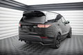 Maxton Design Street+ Mittlerer Diffusor RACE passend für Land Rover Discovery HSE Mk5 schwarz Hochglanz