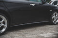 Maxton Design Street+ Seitenschweller Leisten passend für Alfa Romeo 156 Facelift schwarz Hochglanz