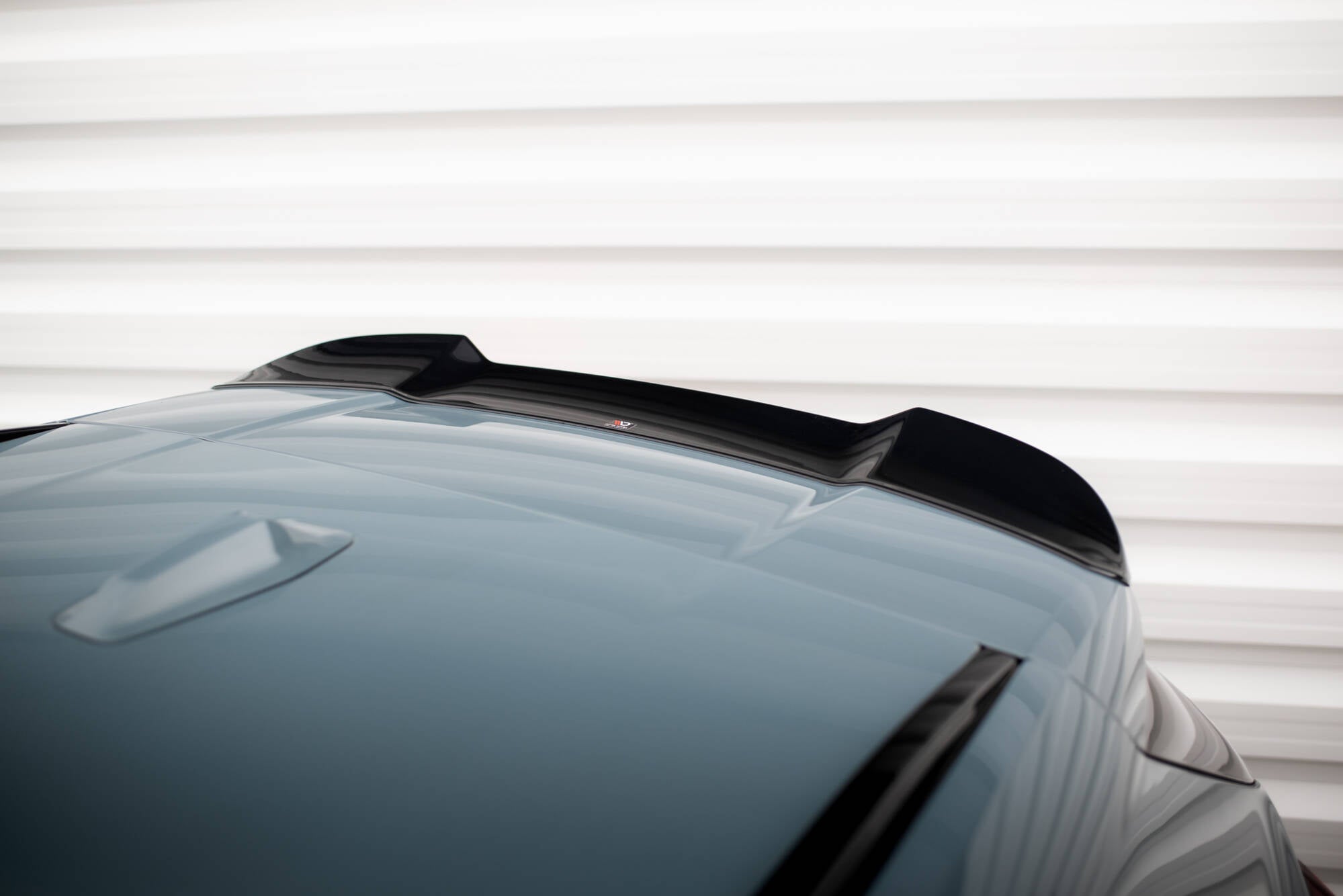 Maxton Design Spoiler CAP 3D passend für BMW X1 M-Paket U11 schwarz Hochglanz