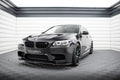 Maxton Design Street+ Spoilerlippe Front Ansatz passend für BMW M5 F10/ F11 schwarz Hochglanz