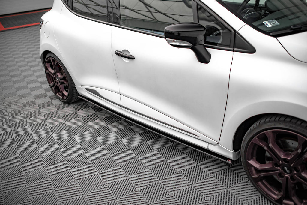 Maxton Design Street Pro Street+ Seitenschweller Leisten passend für Renault Clio RS Mk4