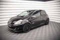 Maxton Design Street+ Seitenschweller Leisten passend für RENAULT CLIO MK3 RS schwarz Hochglanz