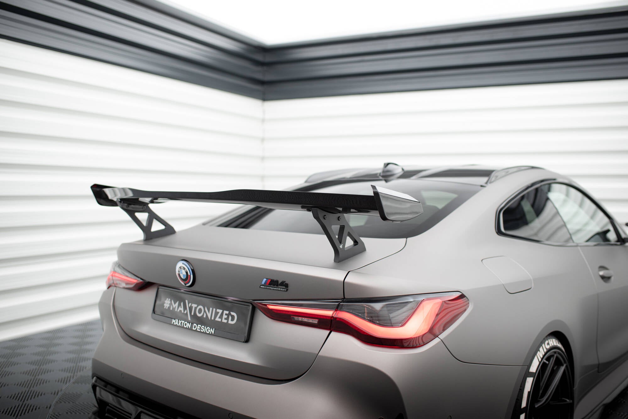 Maxton Design Carbon Fiber Spoiler Flügel BMW M4 G82 / G82 Facelift / M440i / 4 M-Paket G22 / G22 Facelift für BMW 4er Coupe
